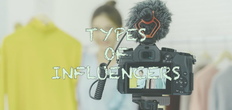 Different types of influencers
